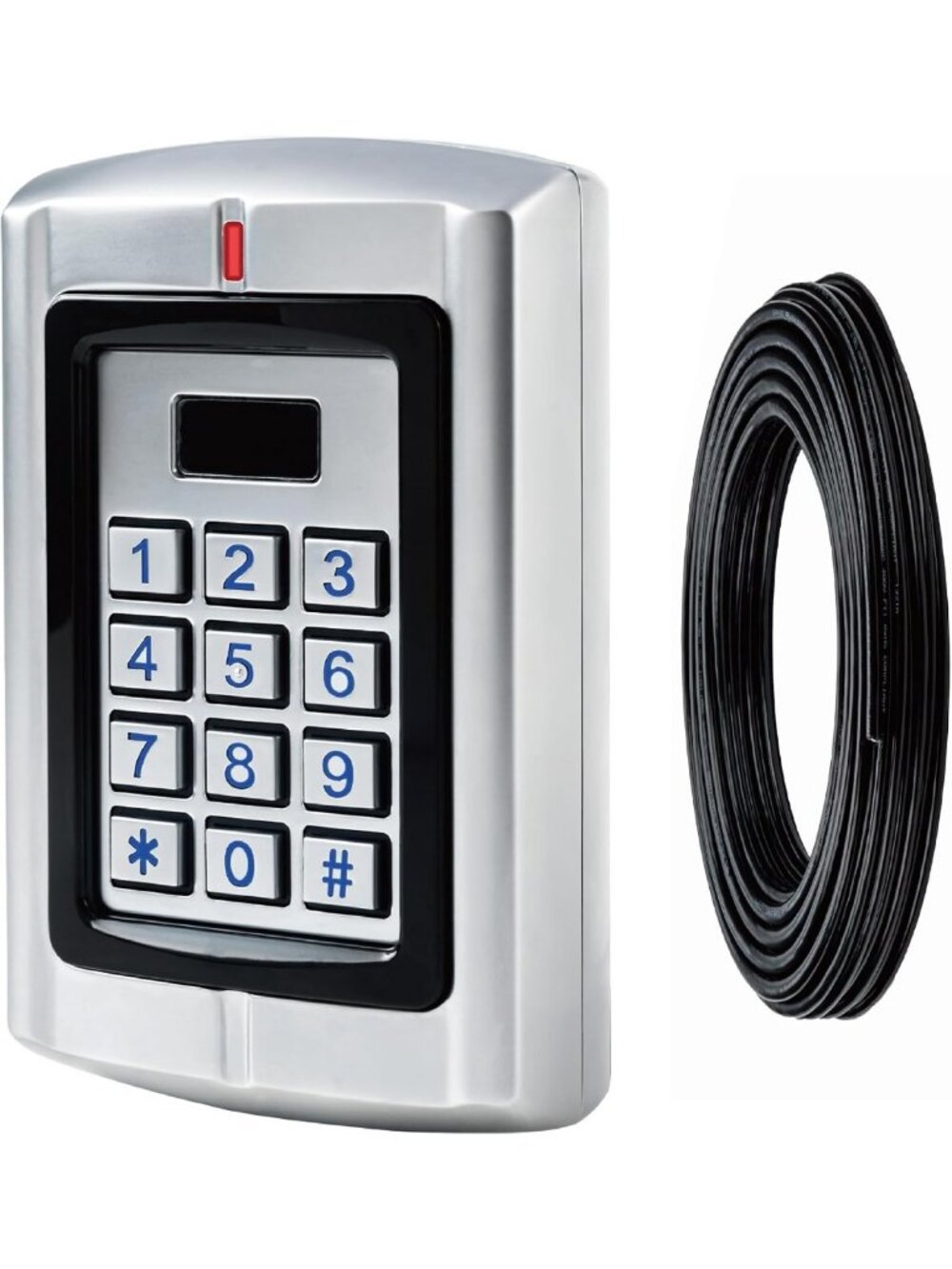 Waterproof Metal Wired Keypad Access Controller for Gate & Garage Door Security